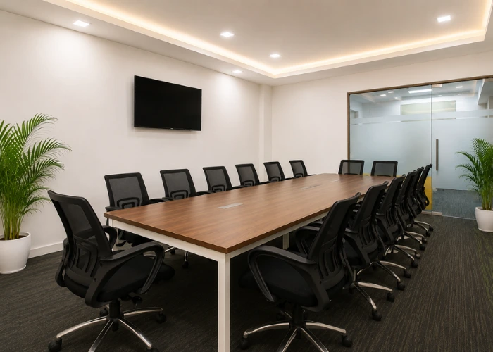 16-seater executive meeting room in Saheed Nagar.